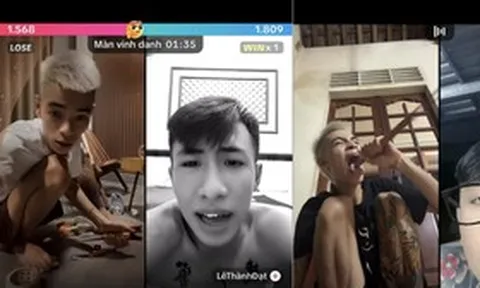 Livestream tự gây thương tích để nhận quà, 2 thanh niên bị phạt 35 triệu đồng