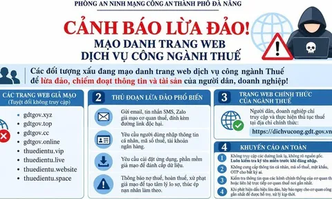 Cảnh giác với các Website giả mạo cơ quan thuế để lừa đảo