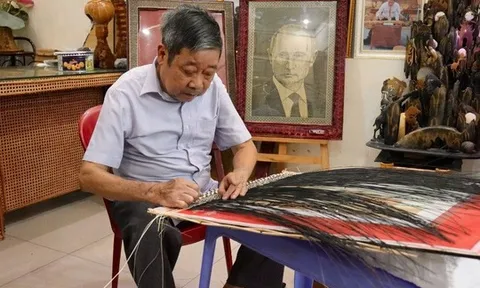 Nghệ nhân Nhân dân Nguyễn Văn Trung: Người sáng tạo giá trị mới từ chất liệu truyền thống