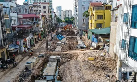 Hà Nội: Diện mạo đoạn đường "đau khổ" sau khi giải phóng mặt bằng