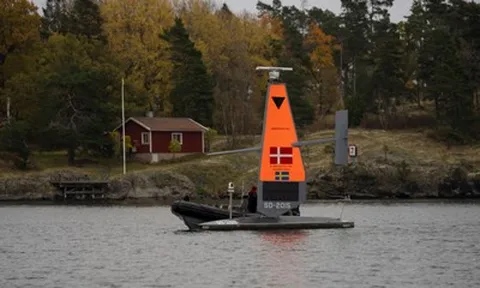 Thụy Điển có động thái mới trên Biển Baltic với xuồng không người lái Saildrone Voyager