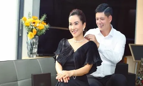 Nam diễn viên Bình Minh tặng quà Valentine sớm cho vợ hơn 4 tuổi