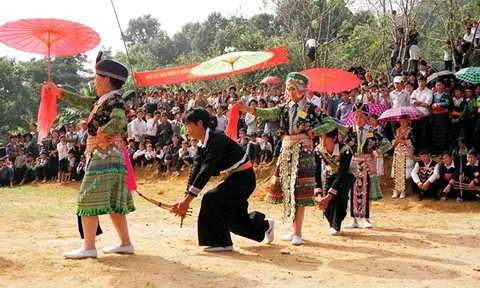 Chợ tình Khâu Vai trở thành 'Di sản Văn hóa phi vật thể quốc gia'