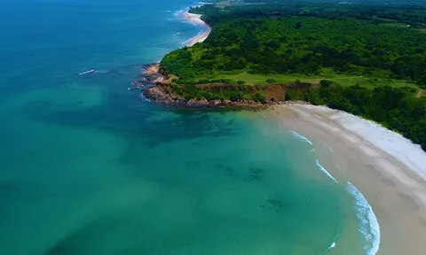 Bãi biển Mũi Trèo – Nơi ‘gặp gỡ’ giữa rừng và biển