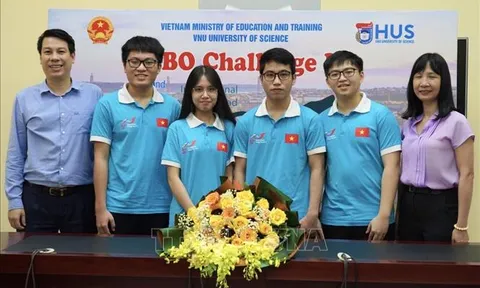 Cả 4 thí sinh Việt Nam dự thi Olympic Sinh học quốc tế đều đoạt huy chương