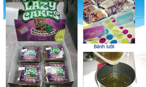 Hiểm họa từ bánh kẹo ‘tẩm’ cần sa