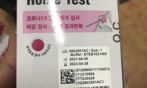 Phạt 60 triệu đồng đối với chủ lô hàng 400 bộ dụng cụ xét nghiệm Qstandard Covid-19 Ag Home Test nhập lậu