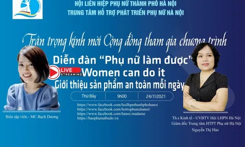 Phụ nữ hiện đại tự tin chia sẻ sản phẩm tốt mỗi ngày
