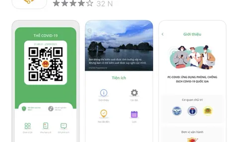 App phòng chống COVID-19 thống nhất sử dụng toàn quốc đã xuất hiện trên iSO và Android