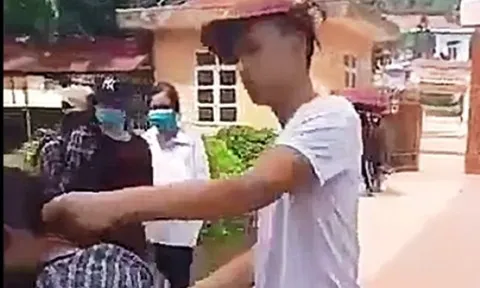 Thanh Hoá một nữ sinh bị đánh dã man ngay trong sân trường