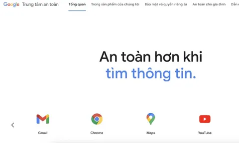 Ra mắt Trung tâm an toàn Google dành cho người Việt Nam