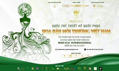 Thi thiết kế Quốc phục dành cho đại diện Việt Nam tại Miss Eco