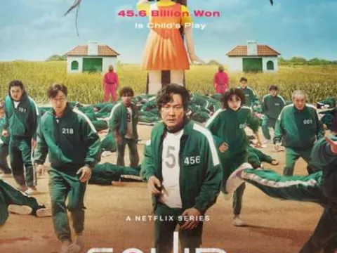 Netflix thu 900 triệu USD nhờ phim ‘Trò chơi con mực’