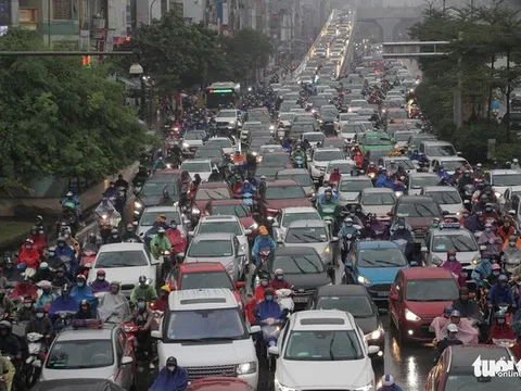 Hà Nội trình đề án ‘Thu phí phương tiện cơ giới đường bộ đi vào một số khu vực nhằm giảm ùn tắc giao thông’