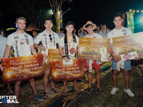 “Nam vương chân đất” Danh Chiếu Linh khoe vẻ nam tính, lịch lãm với vest của NTK Dezi Tú Đỗ