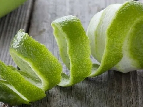 Chanh có một bộ phận cực tốt cho sức khỏe nhưng nhiều người vứt bỏ