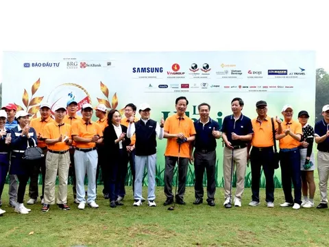 Giải golf từ thiện vì trẻ em thành công tốt đẹp