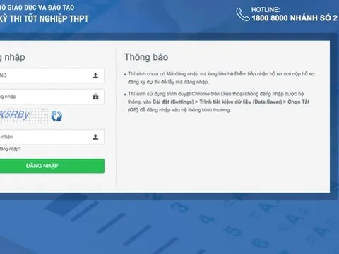 Đăng ký dự thi tốt nghiệp THPT 2022 trực tuyến từ ngày 4/5