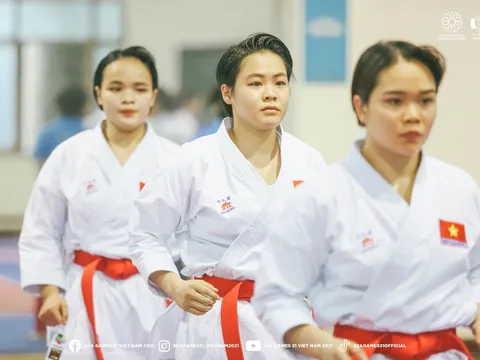 Tuyển karate Việt Nam hối hả chuẩn bị cho SEA Games 31