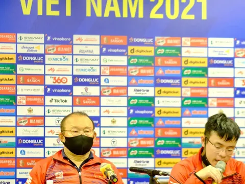 HLV Park Hang Seo thừa nhận U23 Việt Nam vẫn có sai sót sau trận đấu với U23 Indonesia dù thắng 3-0