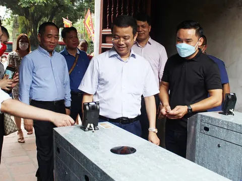 Di tích Văn Miếu - Quốc Tử Giám ra mắt hệ thống vé điện tử: Hướng đến sự văn minh, hiện đại, thuận tiện và thân thiện với môi trường