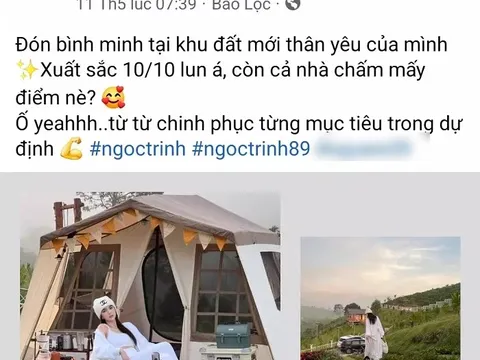 Lãnh đạo TP Bảo Lộc lên tiếng việc người mẫu Ngọc Trinh sở hữu 11ha đất