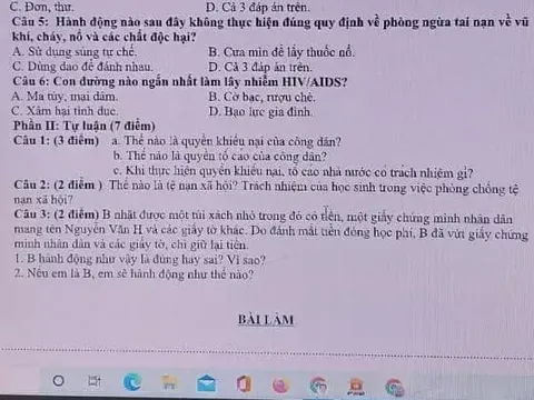 Vụ con trai Hiệu trưởng làm lộ đề thi, hàng trăm học sinh phải thi lại: Lý do bất ngờ