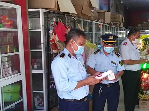 Tiền Giang: Phát hiện mỹ phẩm nhập lậu, vi phạm nhãn thông qua môi trường thương mại điện tử