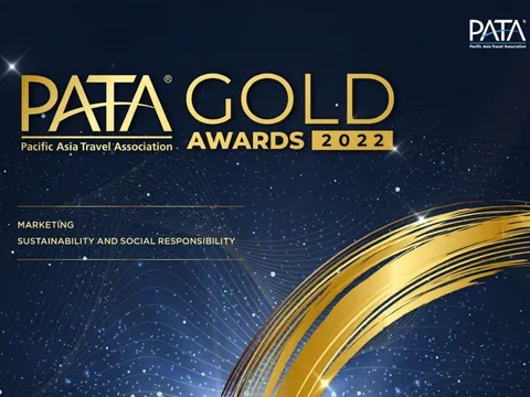 Giải thưởng “PATA Gold Award 2022” sẽ vinh danh các điểm đến và tổ chức hàng đầu về du lịch khu vực châu Á Thái Bình Dương