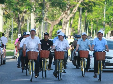Thừa Thiên Huế khai trương hệ thống xe đạp chia sẻ công cộng