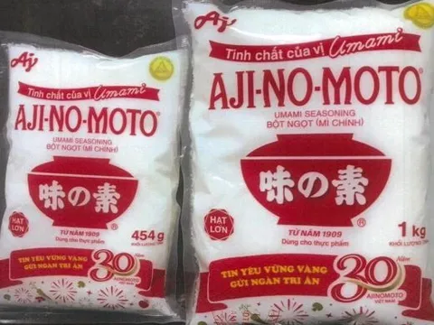 Ngặn chặn trên 100 kg bột ngọt giả mạo nhãn hiệu AJINOMOTO đang được đưa ra thị trường tiêu thụ