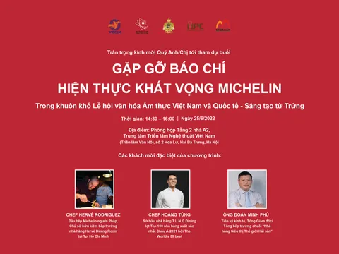 Hiện thực khát vọng Michelin: Ước mơ nâng tầm Ẩm thực Việt trên thế giới
