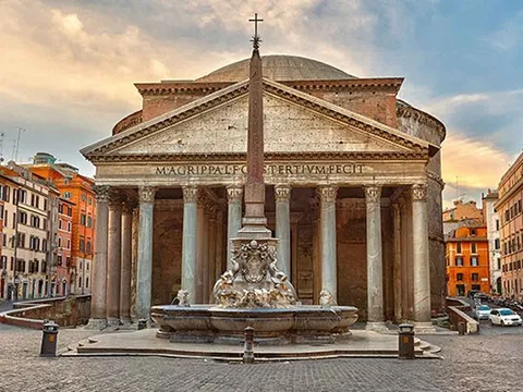 Đền thờ Pantheon - kiệt tác kiến trúc 2000 năm tuổi của đế chế La Mã cổ đại, 2 lần bị phá huỷ và lại hồi sinh