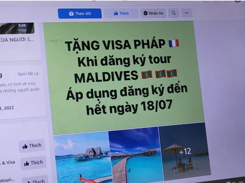 Chiêu trò mua tour tặng visa khiến khách Việt hoang mang