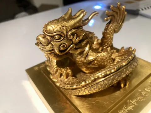 Hãng Millon hủy đấu giá ấn vàng "Hoàng đế chi bảo"