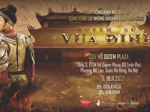 Góc nhìn mới trong phim lich sử “Huyền Sử Vua Đinh”