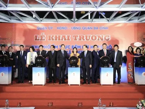 Hà Nội: Khai trương Khu phố ẩm thực đêm kết hợp đi bộ Đảo Ngọc - Ngũ Xã, quận Ba Đình