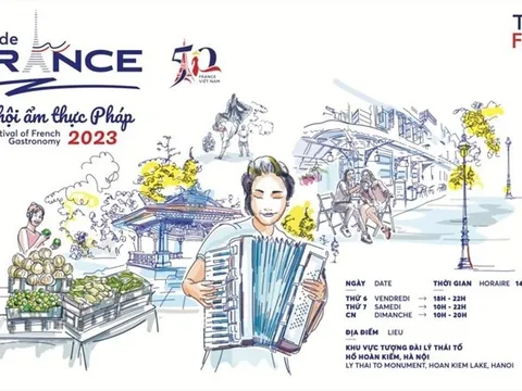 Lễ hội ẩm thực “Balade en France” sẽ diễn ra tại Hà Nội