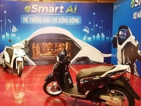 Pega ra mắt xe máy điện eSmart AI sở hữu bộ não thông minh đầu tiên trên thế giới