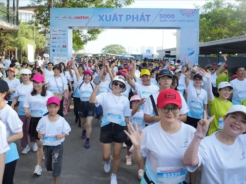 '5000 Bước chân hạnh phúc - Ngày hội đi bộ vì bệnh nhân ung thư Việt Nam 2024'