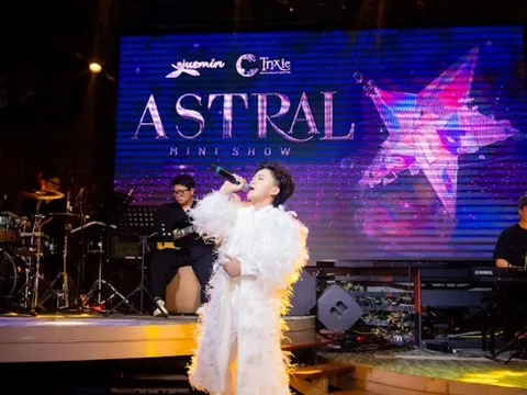 Thái Bảo Nam khuấy động sân khấu minishow Astral Xusmin bằng giọng hát đầy nội lực
