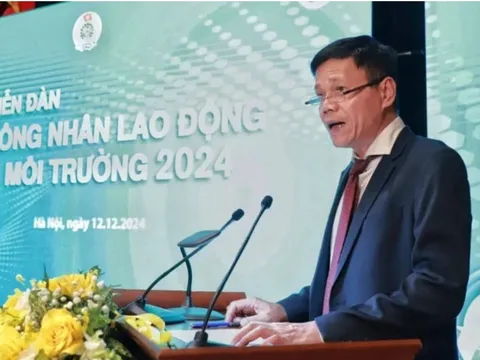 Diễn đàn 'Công nhân lao động vì môi trường 2024': Lan tỏa sáng kiến xanh, bảo vệ môi trường