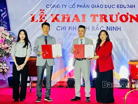 Edu24h khai trương Chi nhánh Bắc Ninh: Đồng hành với thanh niên địa phương vươn ra thế giới
