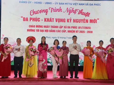 Chương trình nghệ thuật Khát vọng kỷ nguyên mới mừng thành lập xã Đa Phúc