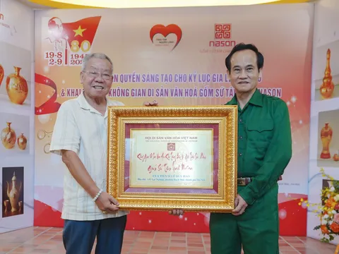 Gốm sứ tâm linh NASON: Từ tâm huyết người lính đến di sản văn hóa Việt