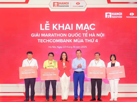 Khi Hà Nội kể chuyện bằng những bước chân Marathon