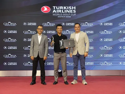 Giải Turkish Airlines World Golf Cup lần thứ 10, giải golf doanh nghiệp danh tiếng hàng đầu thế giới, trở lại Hà Nội vào ngày 4 tháng 10 năm 2025