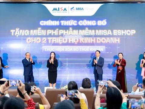 MISA tặng miễn phí phần mềm cho 2 triệu hộ kinh doanh chuyển đổi từ thuế khoán sang kê khai