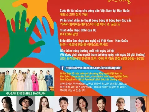 Sắp diễn ra Lễ hội "Chúng ta là một – We are together" lần thứ 8 tại Suwon, Hàn Quốc