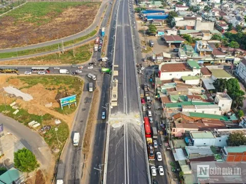 Đồng Nai: Thông xe cầu vượt Dầu Giây sau 5 năm thi công